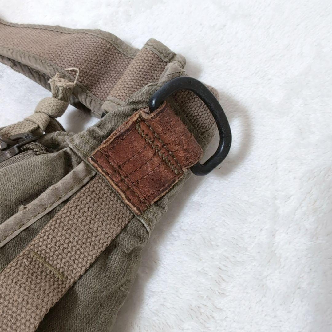 希少 TOUGH JEANSMITH ✨ ボディバッグ ダメージ ミリタリー