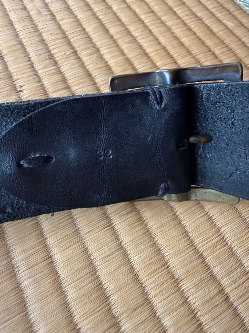 小物 visvim PLAIN BELT 42MM W32