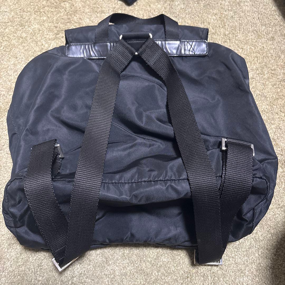 PRADA 黒 ナイロン バックパック