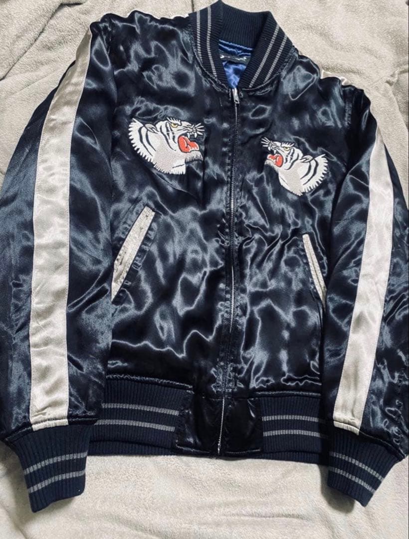 あ*い様 Schott USA NewYork 限定　日本 スカジャン 虎　サテ