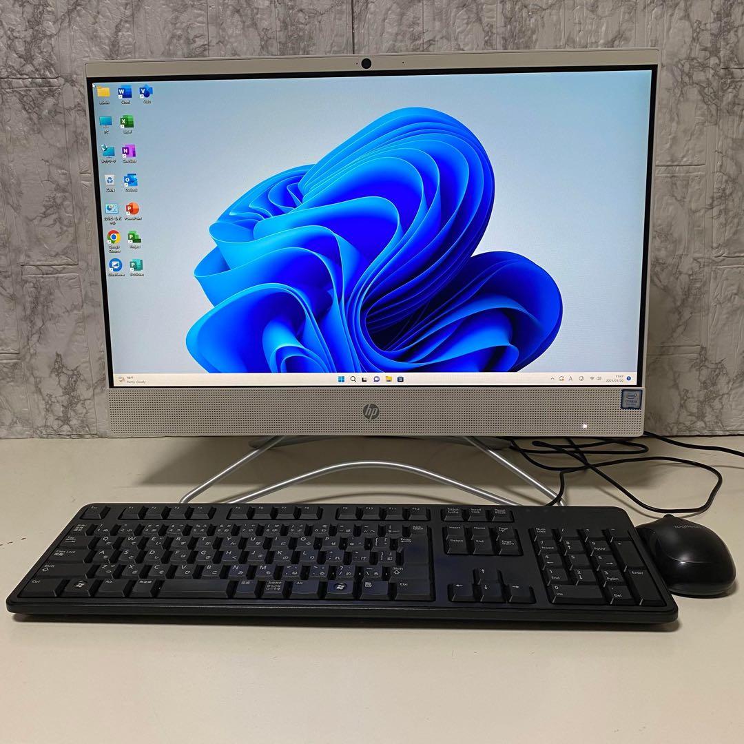 美品　HPデスクトップ第9世代Core i5 SSD＋HDD2TB メモリ8G