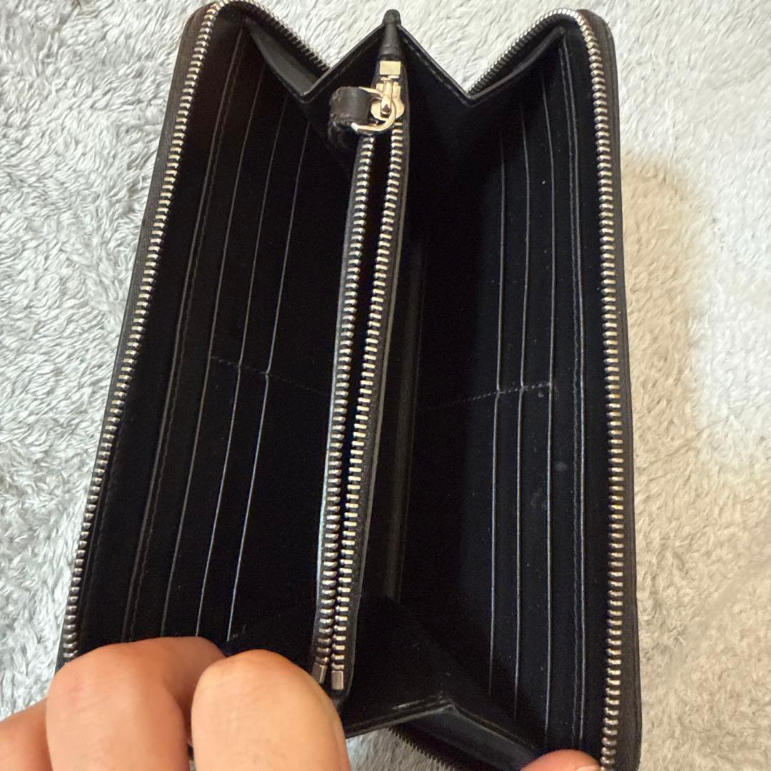 極美品　バーバリー　現行　メンズ　　長財布　ブラック　値下げ交渉可能