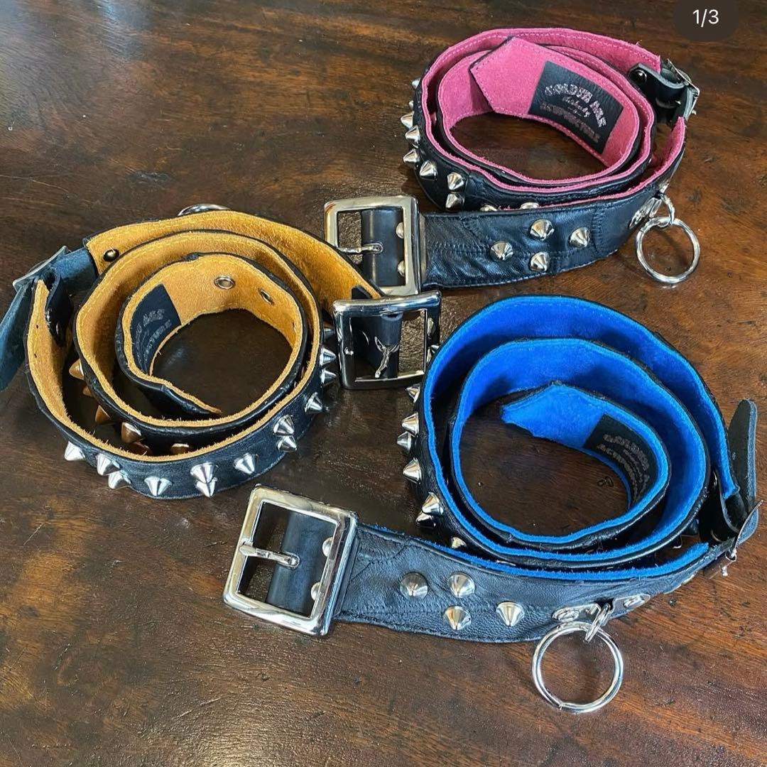 golden age シドベルト 激レア ツギハギ 鋲ベルト スタッズ 666