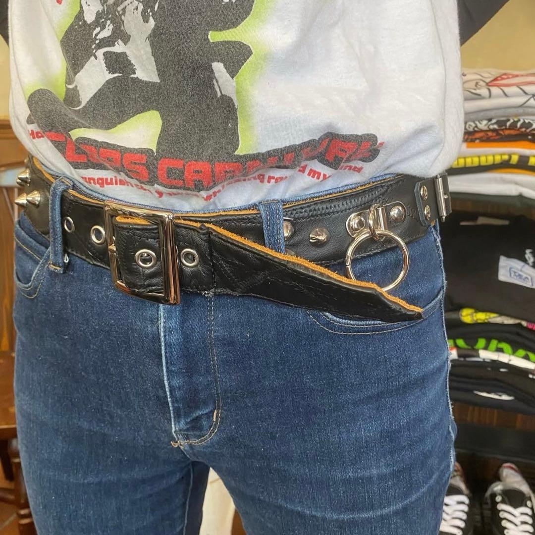 golden age シドベルト 激レア ツギハギ 鋲ベルト スタッズ 666