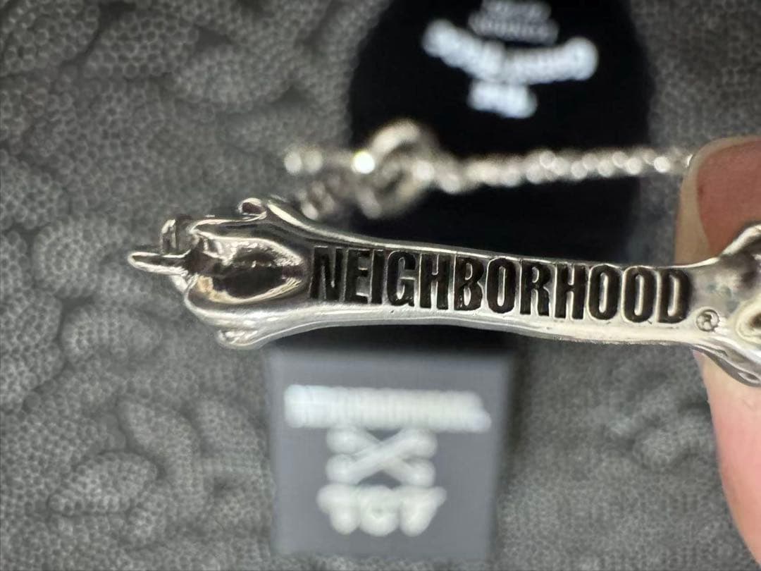 NEIGHBORHOOD × GREAT FROG シルバーブレスレット