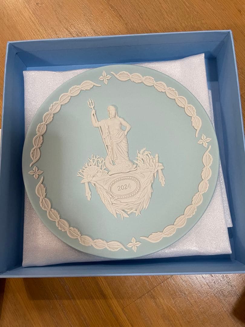 ウェッジウッド ジャスパー　イヤープレート2024