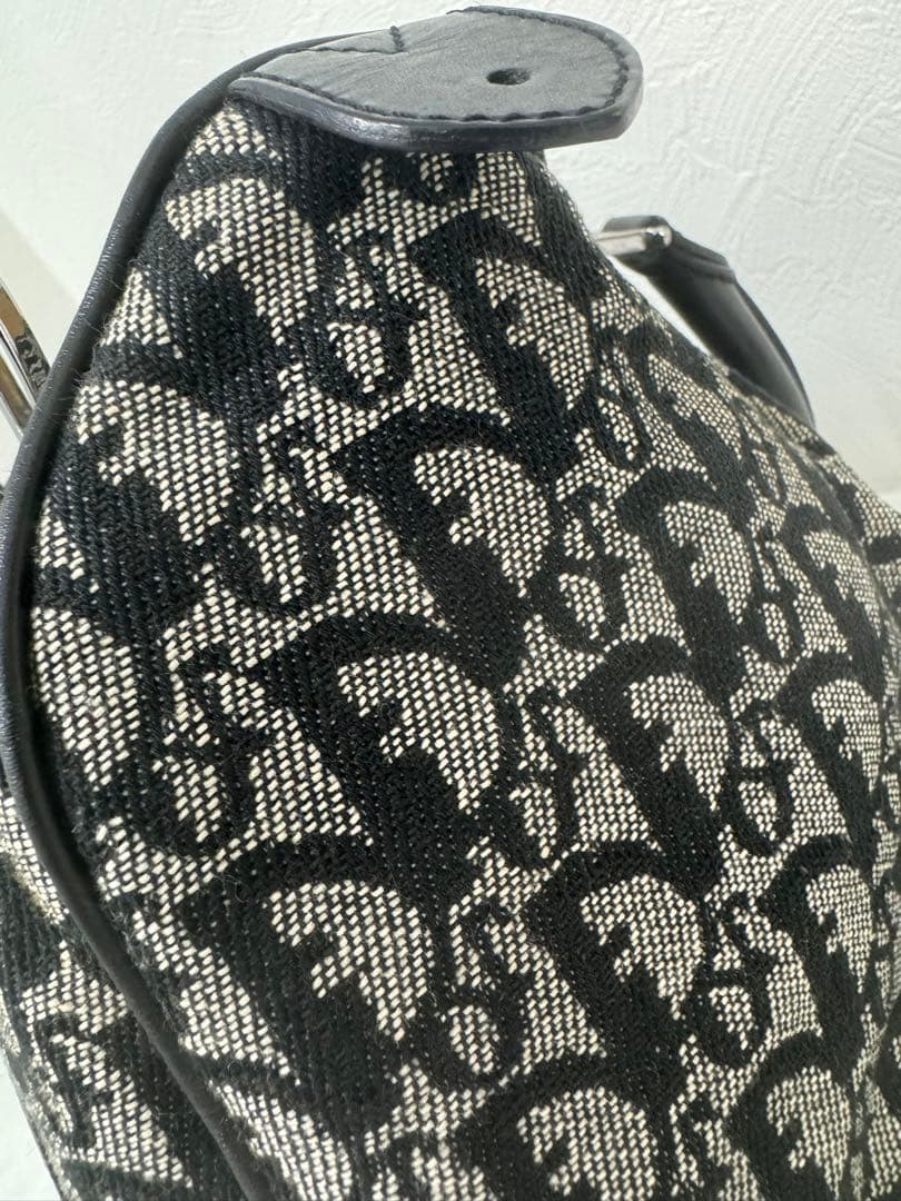 【希少】ディオール トロッター ハンドバッグ ミニボストン D金具 キャンバス