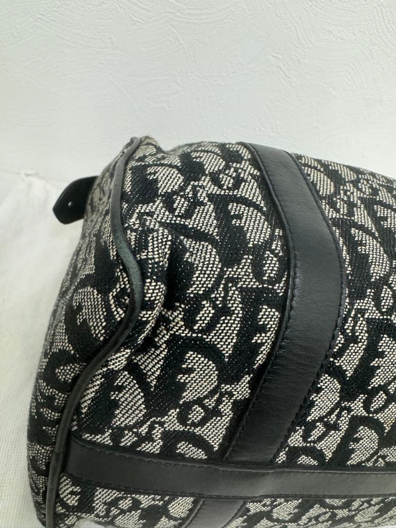 【希少】ディオール トロッター ハンドバッグ ミニボストン D金具 キャンバス