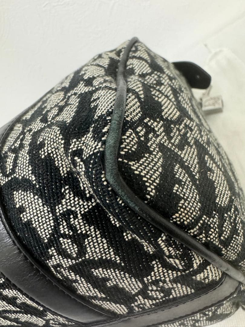 【希少】ディオール トロッター ハンドバッグ ミニボストン D金具 キャンバス