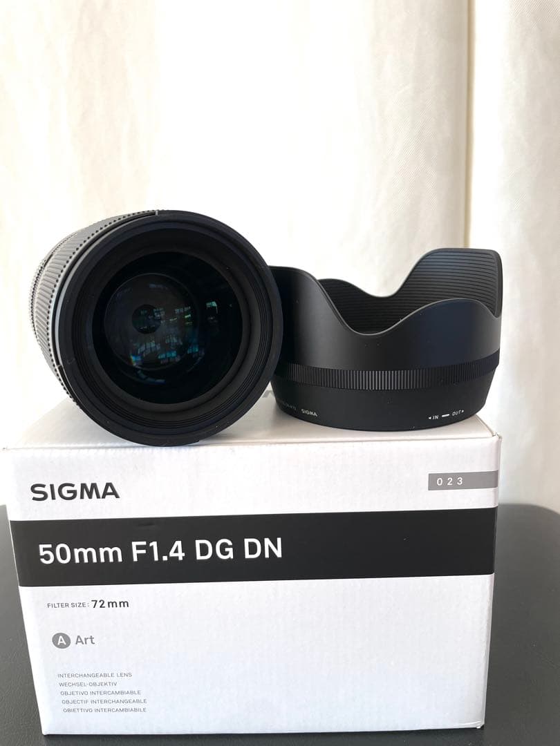 【新品同様】SIGMA 50mm F1.4 DG DN SONY Eマウント用