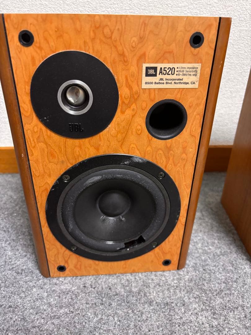 JBL スピーカー A520Vecchioウッド調