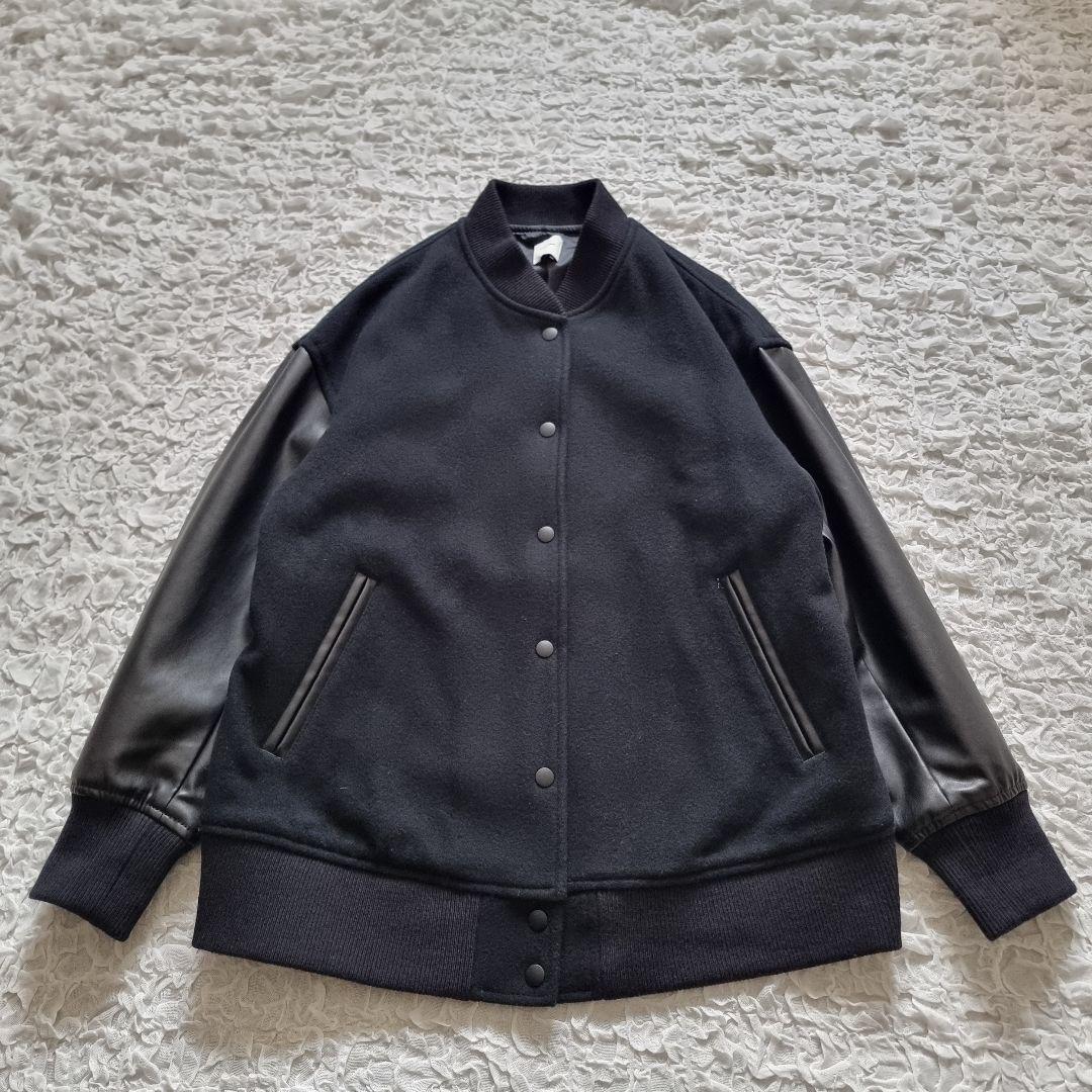 Spick & Span スタジアムジャンパー　ブラック