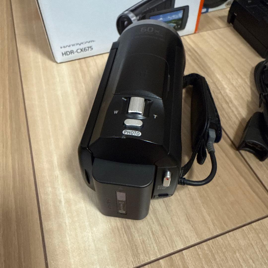 SONY ハンディカム　HDR-CX675 ビデオカメラ　32GB ブラック