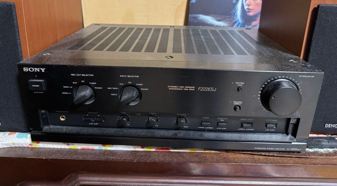 SONY F222ESJ プリメインアンプ