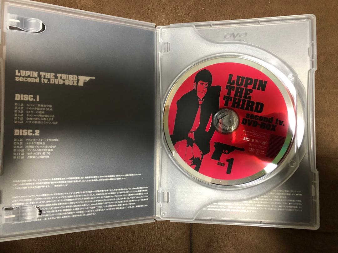 【美品】ルパン三世DVD-BOX テレビアニメsecond シリーズ26枚組