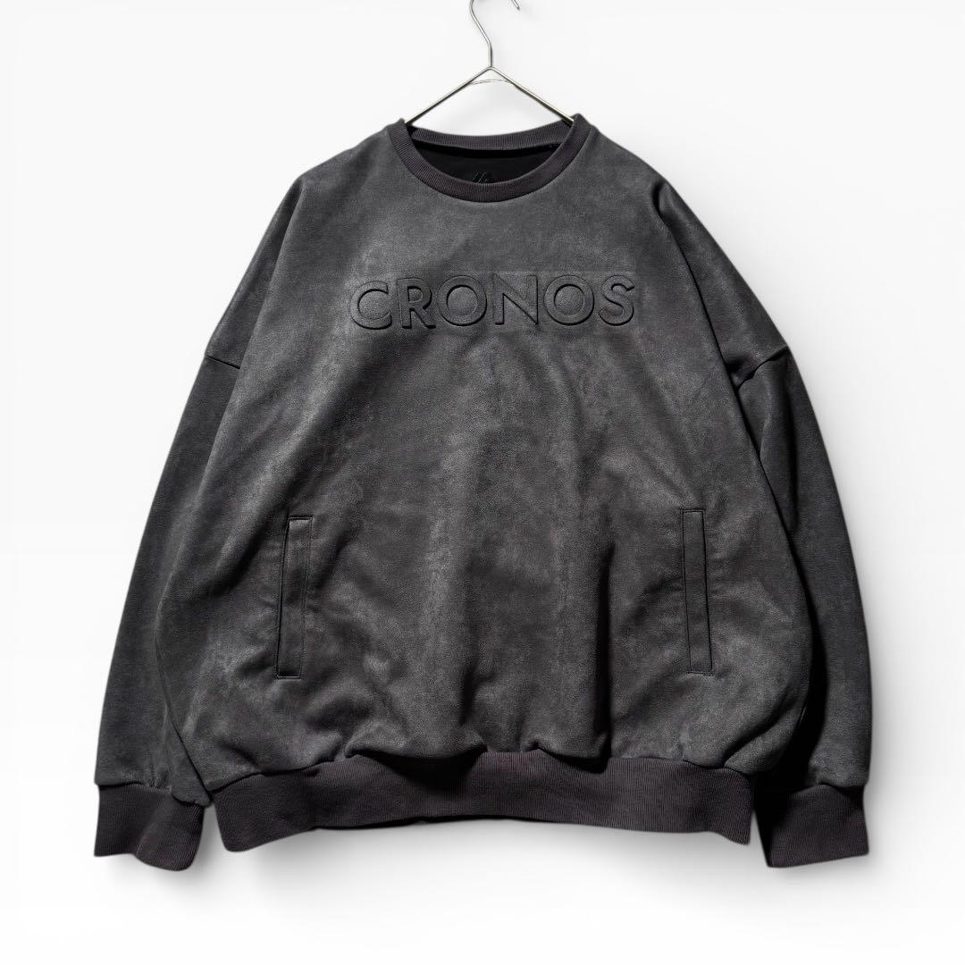 1780◆③ CRONOS クロノス ビッグトレーナー ダークグレー
