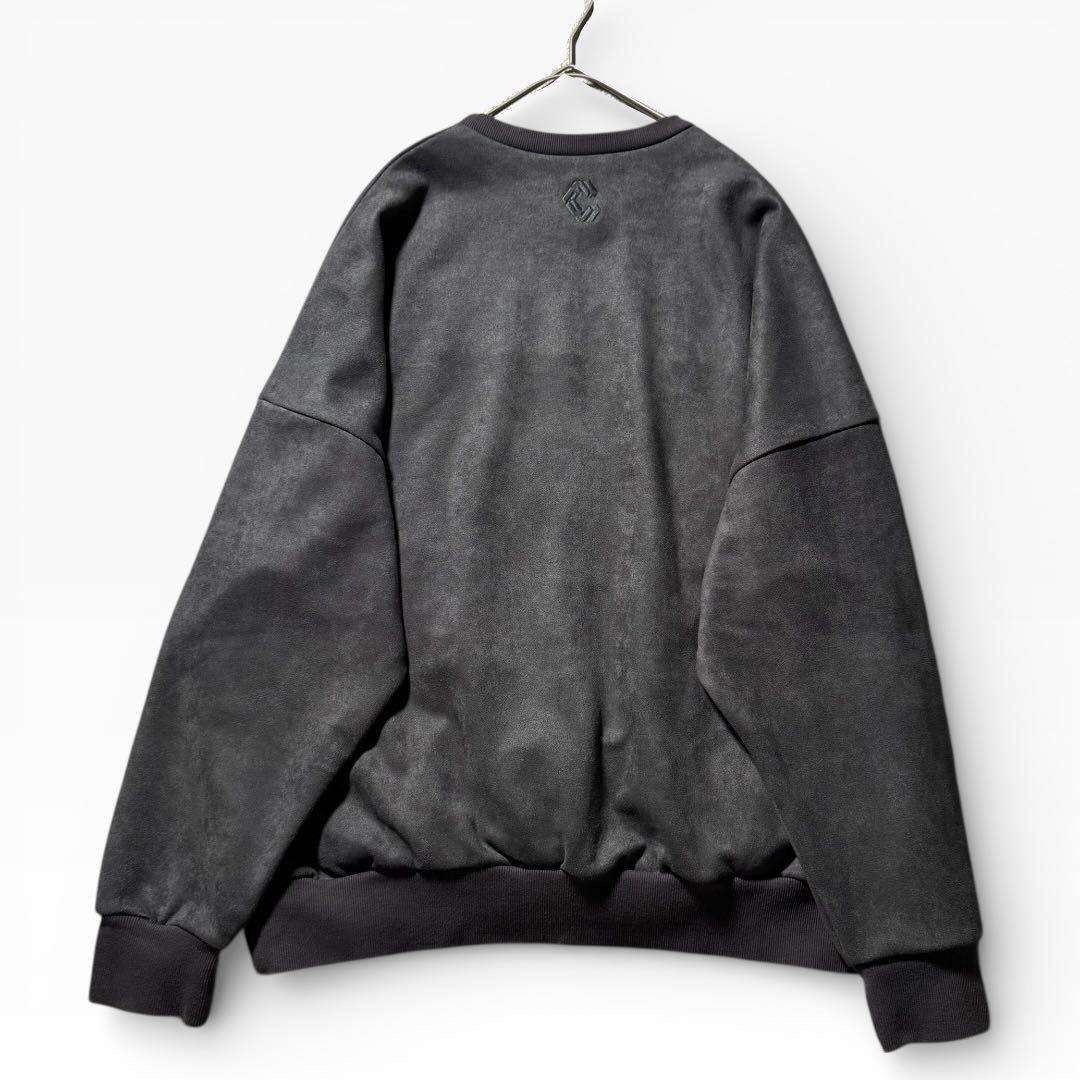 1780◆③ CRONOS クロノス ビッグトレーナー ダークグレー