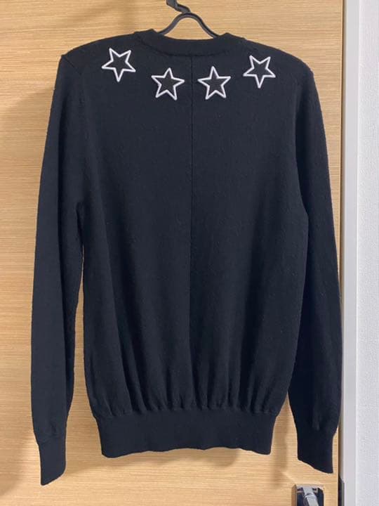 クリーニング済✨【良品】GIVENCHY ジバンシー　スターパッチ　セーター　M