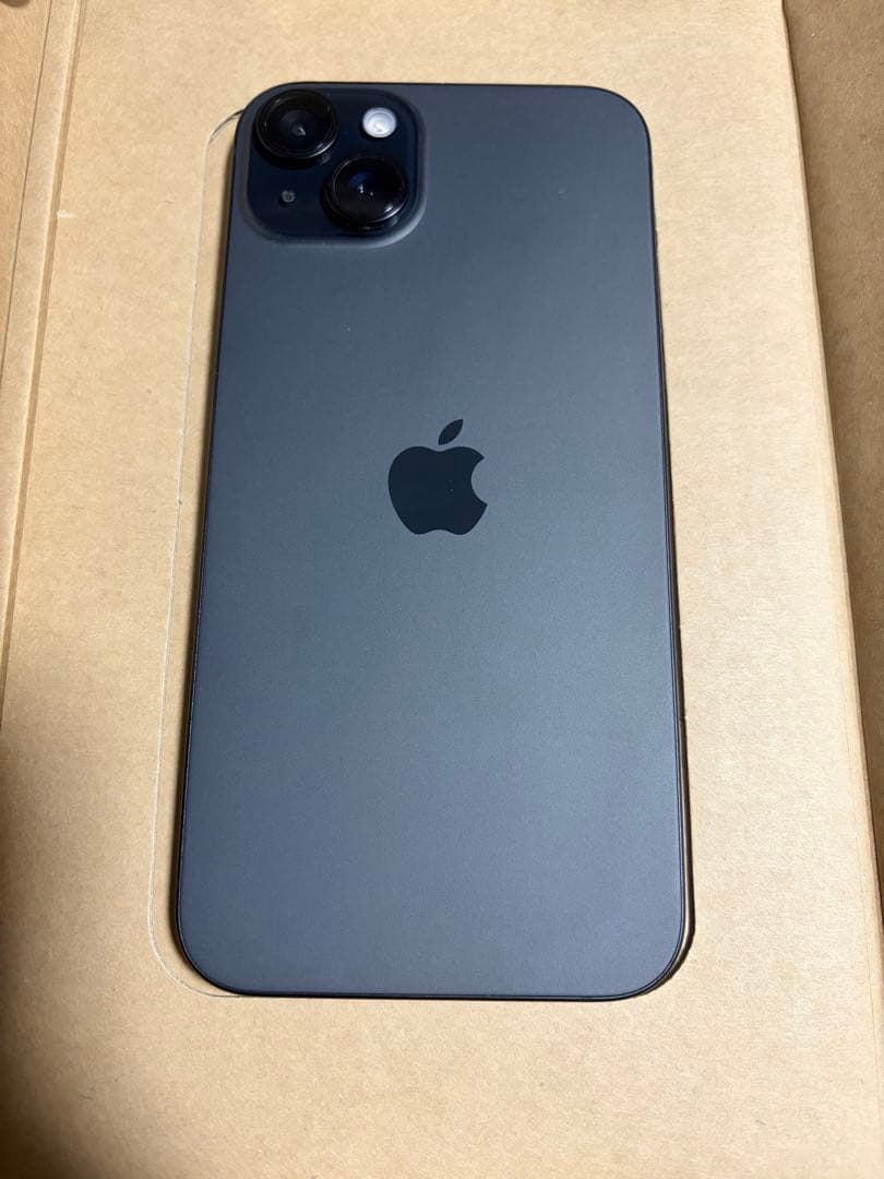 Apple iPhone 15Plus 128GB ブラック　本体