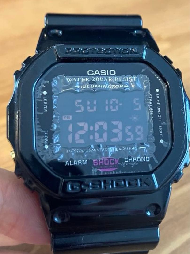 CASIO G-SHOCK ブラック腕時計