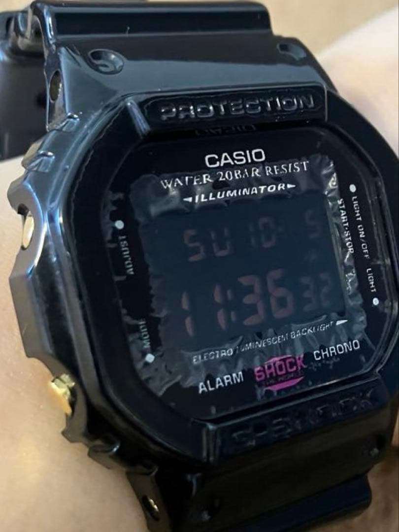 CASIO G-SHOCK ブラック腕時計
