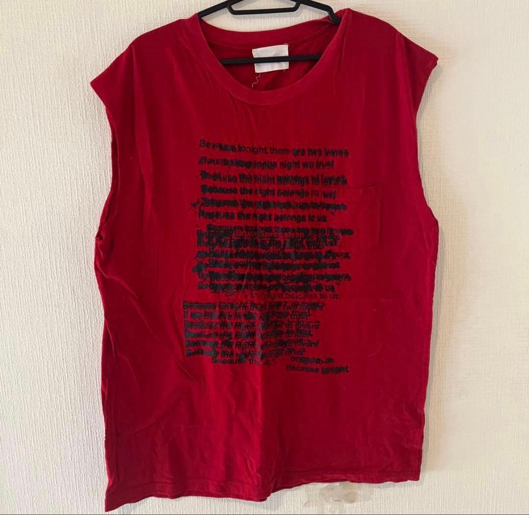 The Letters タンクトップ　ONE OK ROCK Taka着用モデル