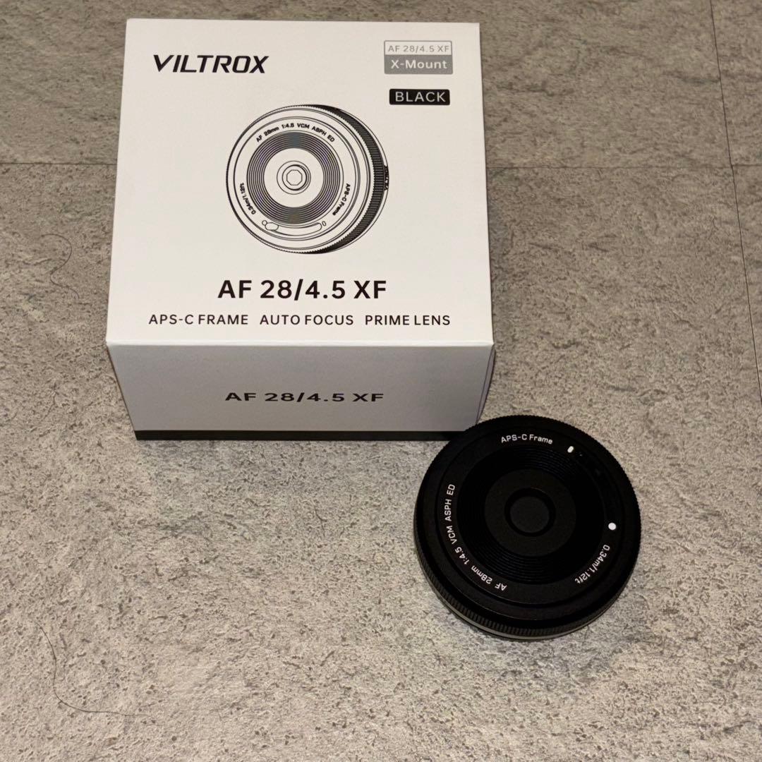 【動作確認のみ】VILTROX AF 28mm f4.5 Xマウント