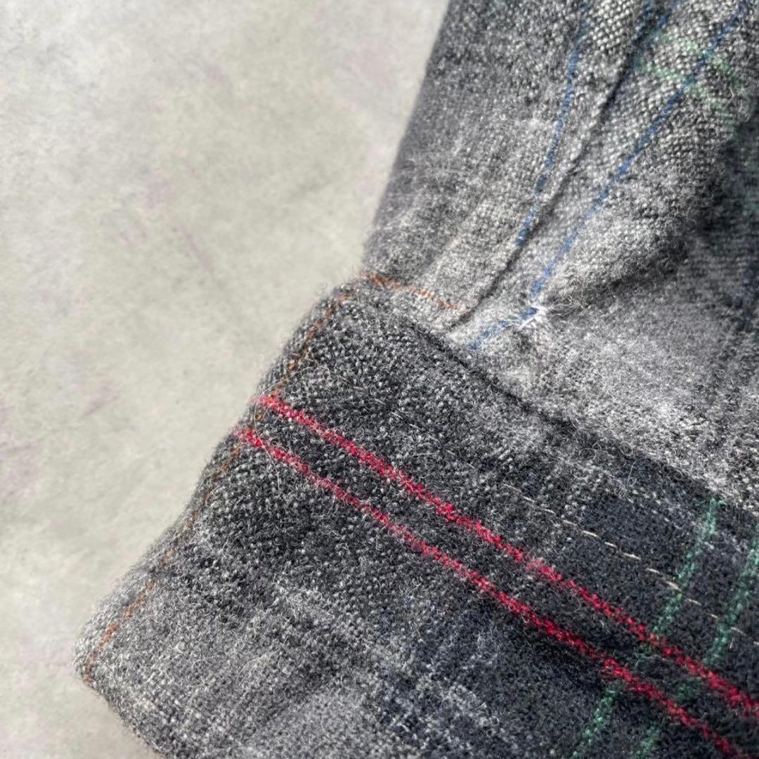 k*e様 PENDLETON ペンドルトン オープンカラーシャツ チェック Lサ