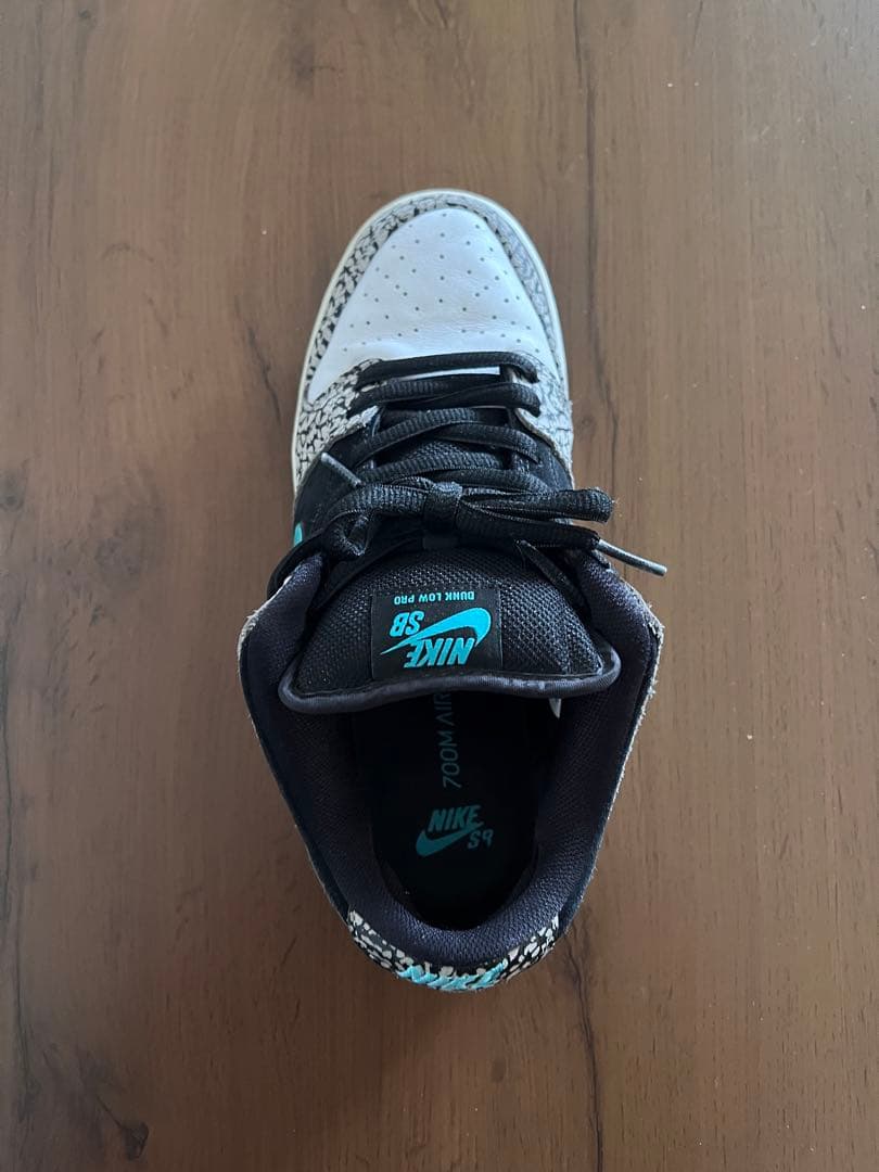 靴 Nike SB Dunk Low elephant Safari 26cm