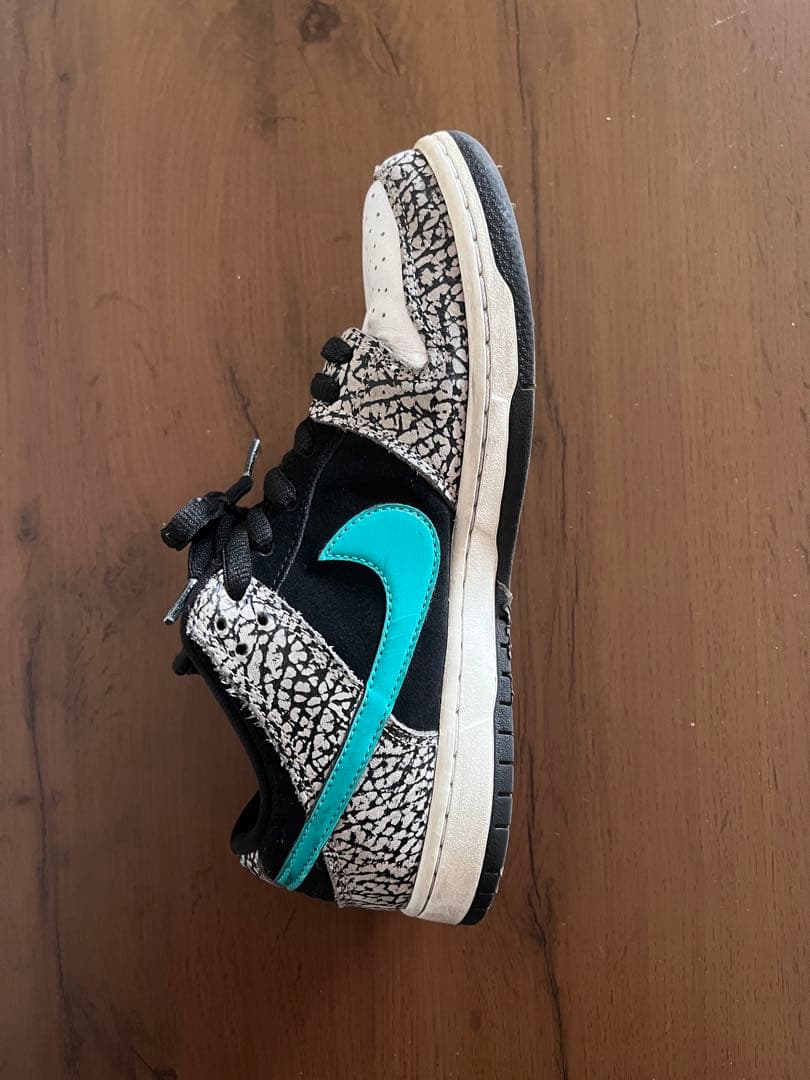 靴 Nike SB Dunk Low elephant Safari 26cm