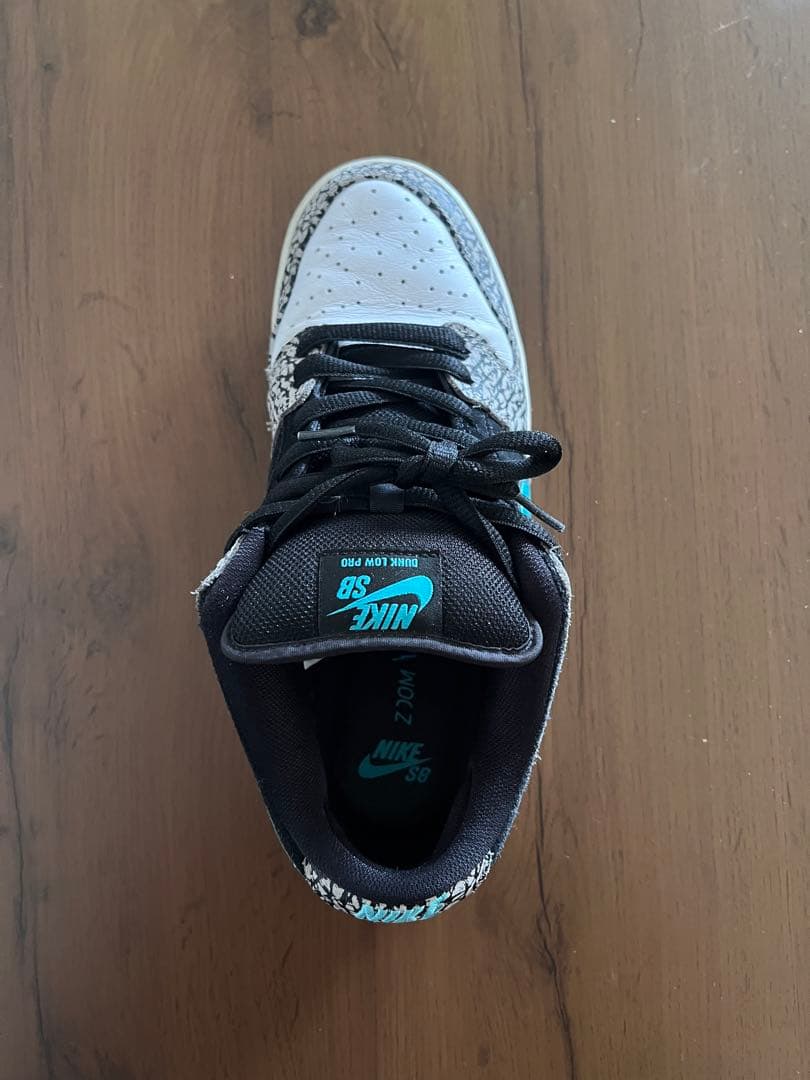 靴 Nike SB Dunk Low elephant Safari 26cm