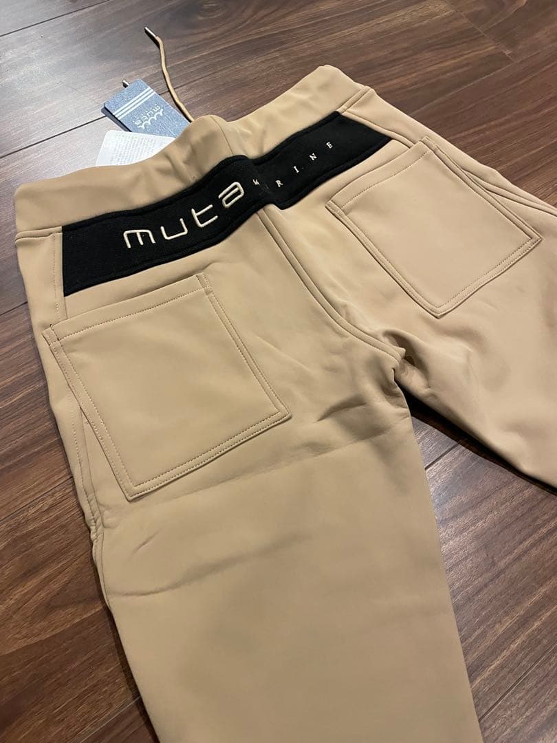 ムータマリン ジョガーパンツ ボンディング生地 Sサイズ