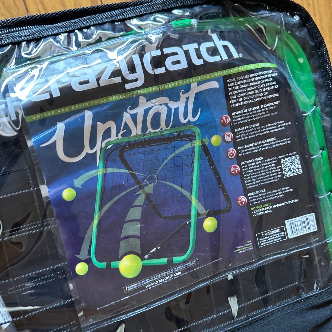 crazy catch 自主トレ　室内でも　綺麗です。