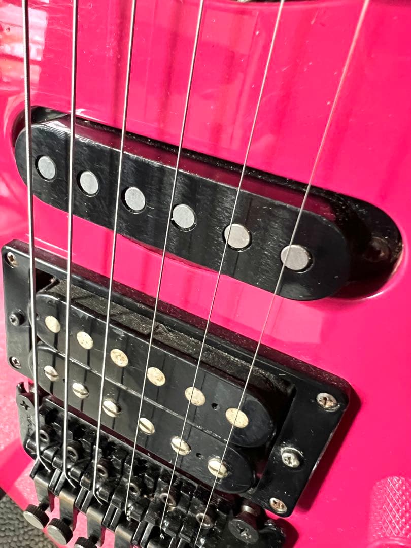 FERNANDES FR-55 フェルナンデス エレキギター ピンク