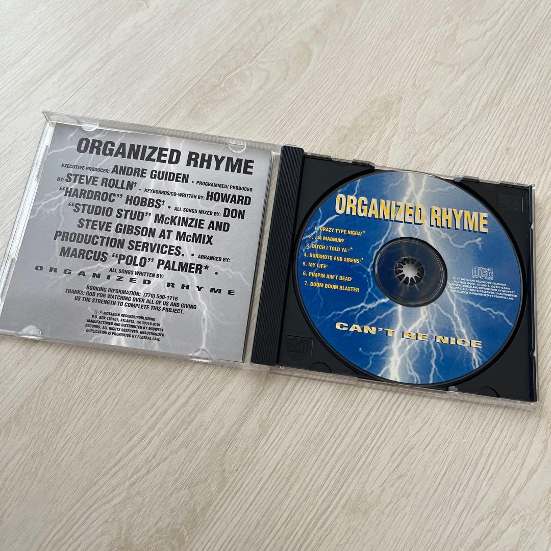 洋楽 Organized Rhyme Can't Be Nice