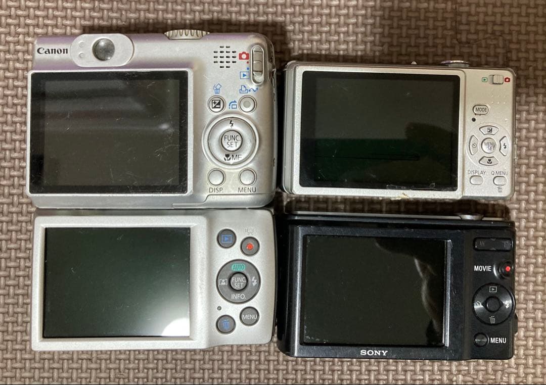 デジカメ12台まとめ売り　※動作未確認