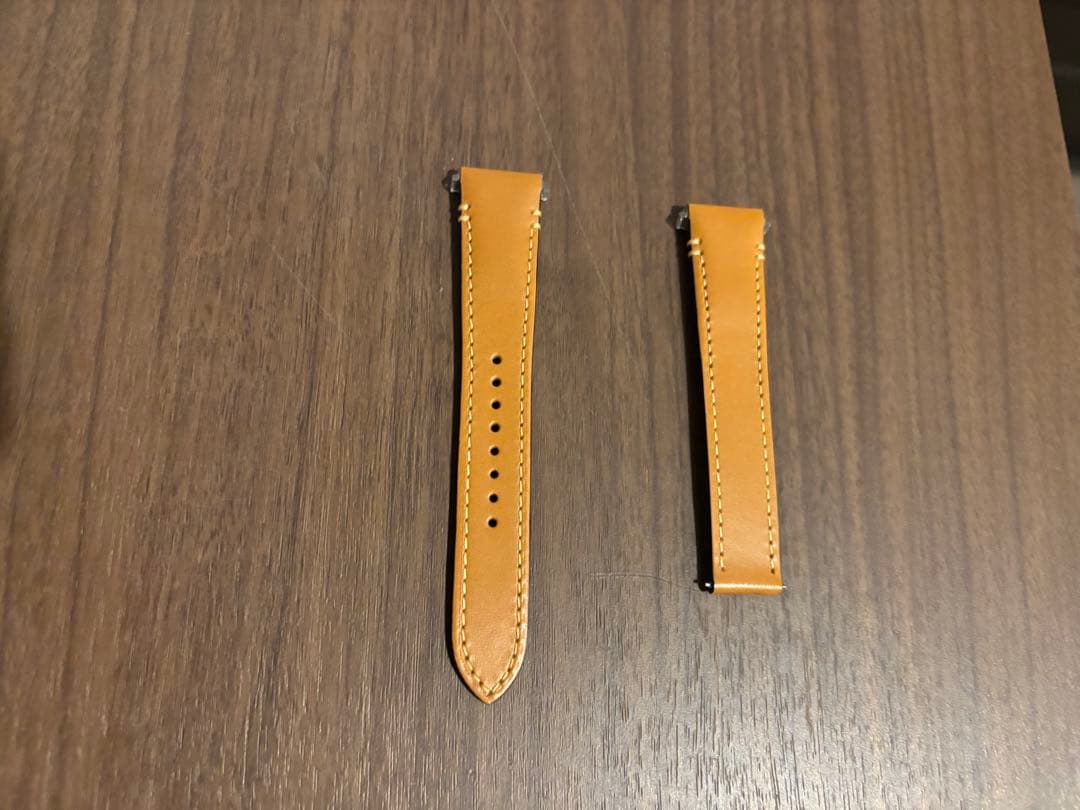 k*5様 Cartier サントス　純正ベルト　キャメル