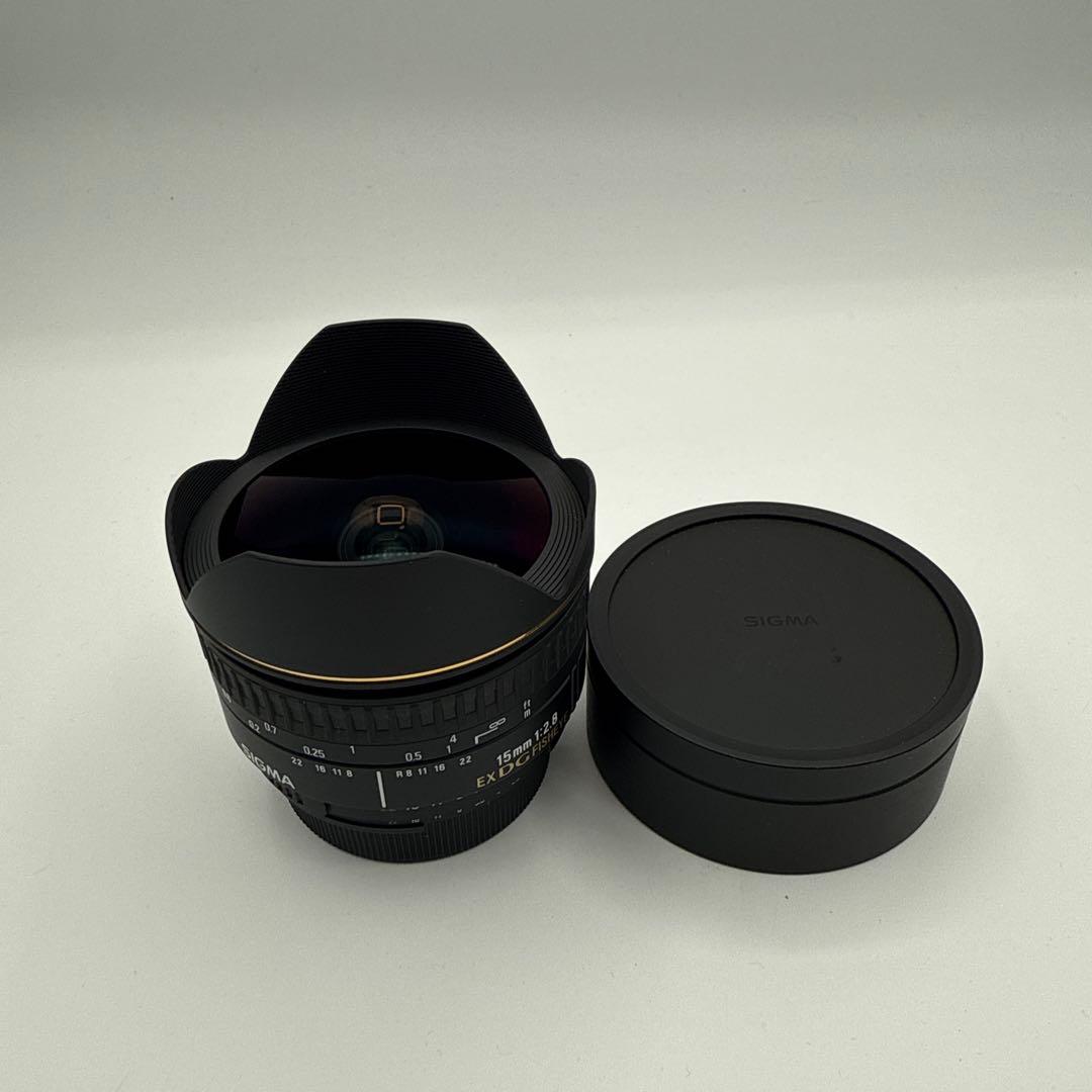 【美品】SIGMA EX 15mm F2.8 Fisheye ニコン 単焦点魚眼