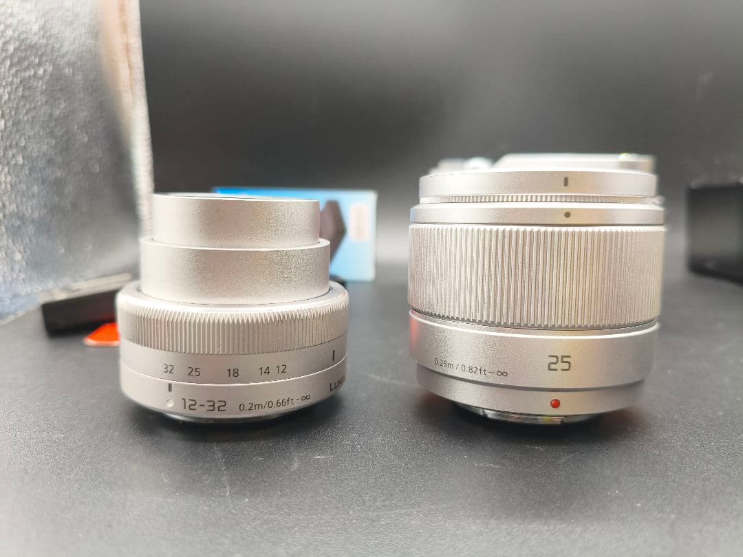 ほぼ未使用 DC-GF10 LUMIX レンズセット オレンジ