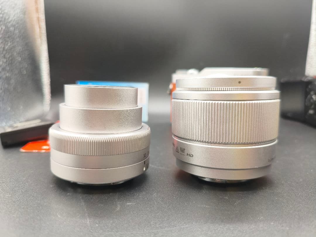 ほぼ未使用 DC-GF10 LUMIX レンズセット オレンジ