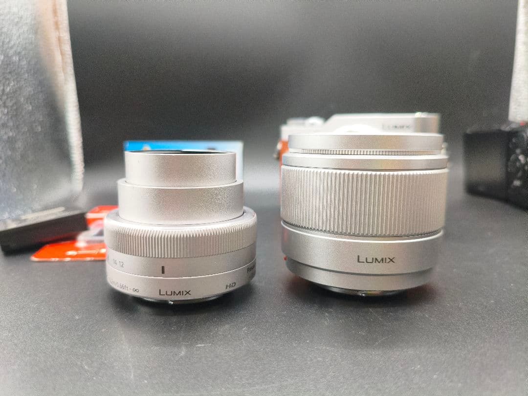 ほぼ未使用 DC-GF10 LUMIX レンズセット オレンジ