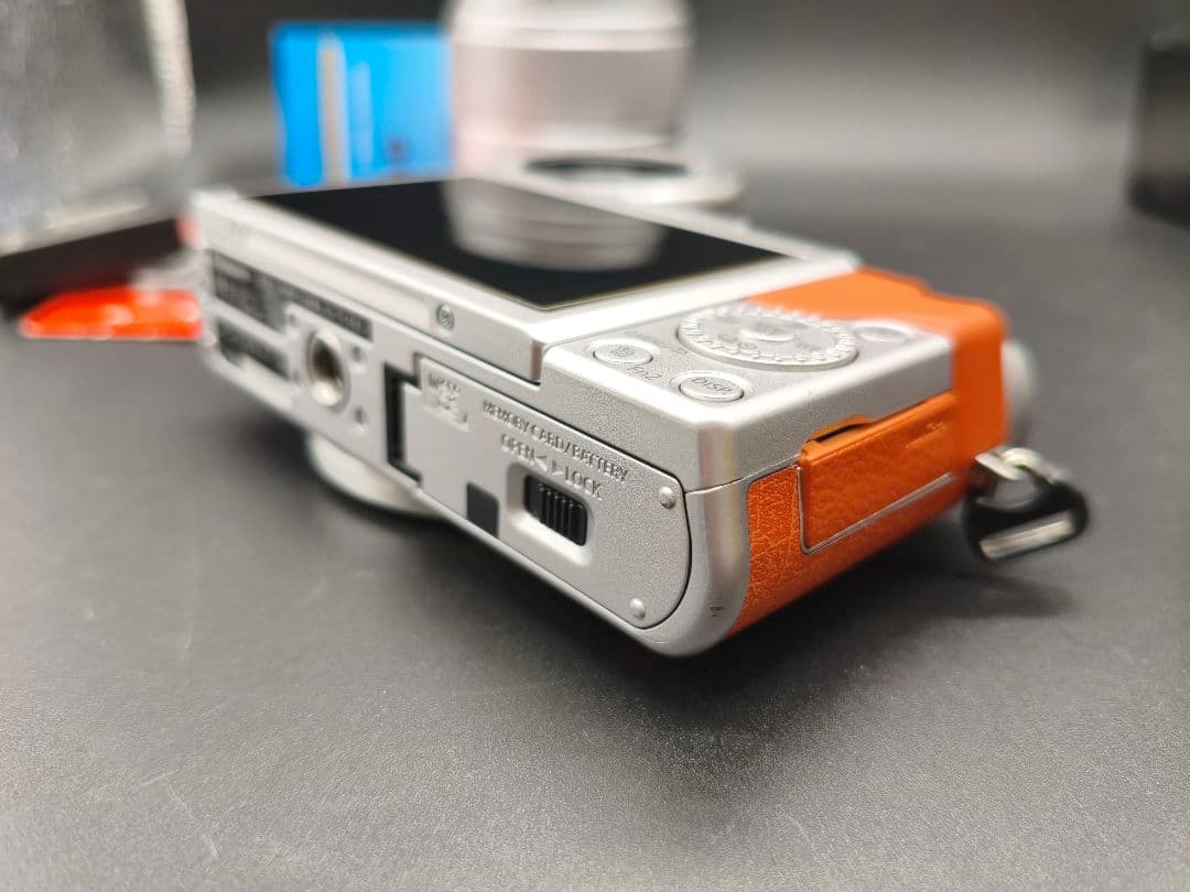 ほぼ未使用 DC-GF10 LUMIX レンズセット オレンジ