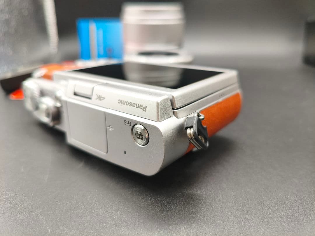 ほぼ未使用 DC-GF10 LUMIX レンズセット オレンジ