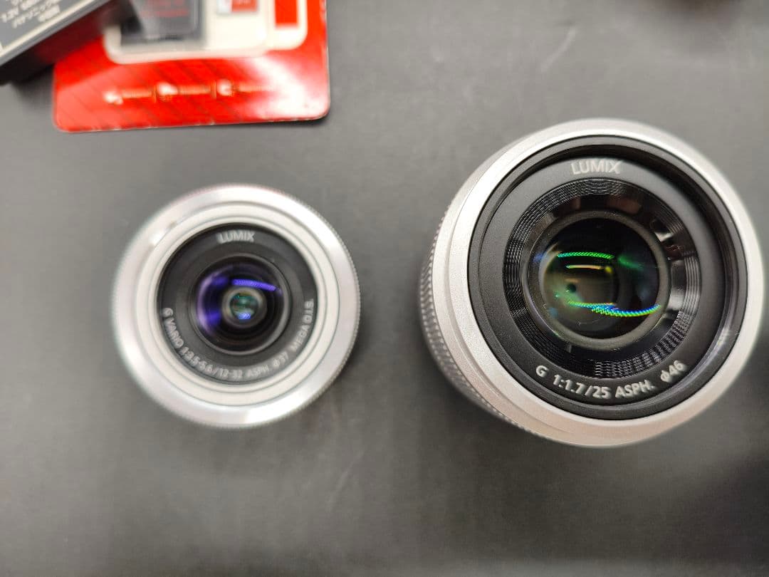 ほぼ未使用 DC-GF10 LUMIX レンズセット オレンジ