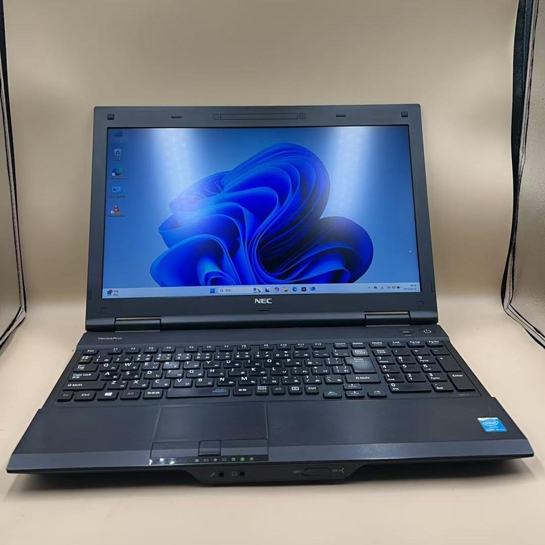 NEC PC-VK27 初心者向け ノートパソコン 爆速SSD搭載　初期設定済み