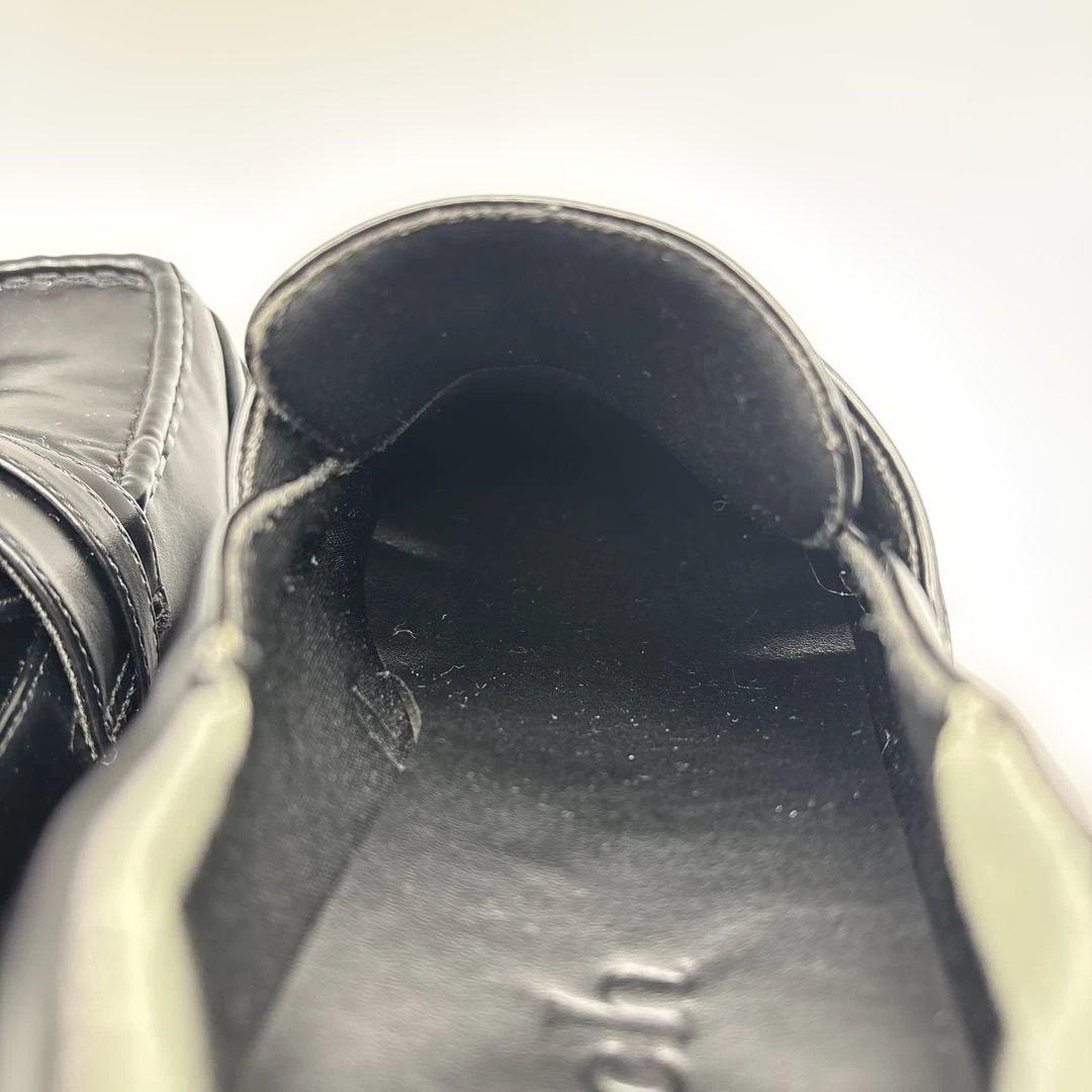 美品 プラットフォームローファー XLサイズ 革靴　Darich