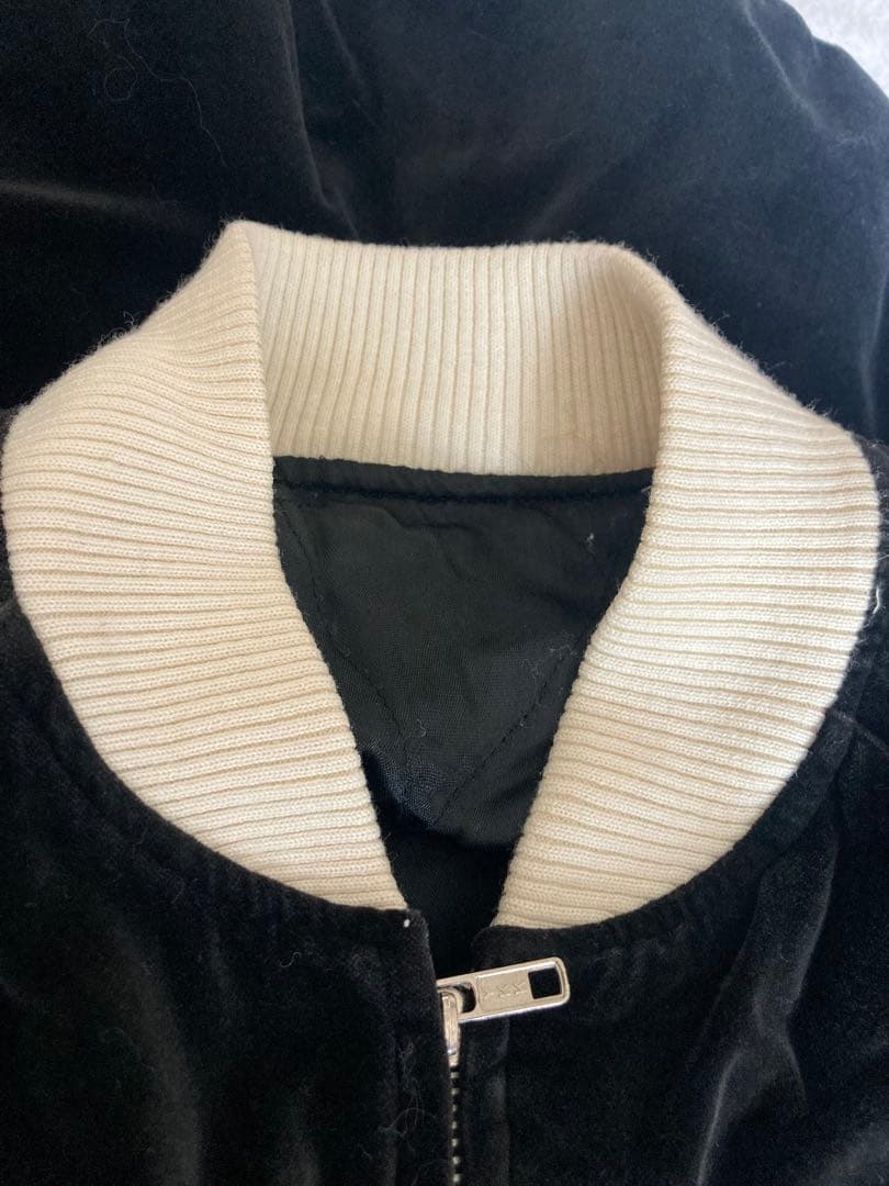 Script 花旅楽団 スクリプト　別珍　龍　和柄　刺繍　スカジャン　2面