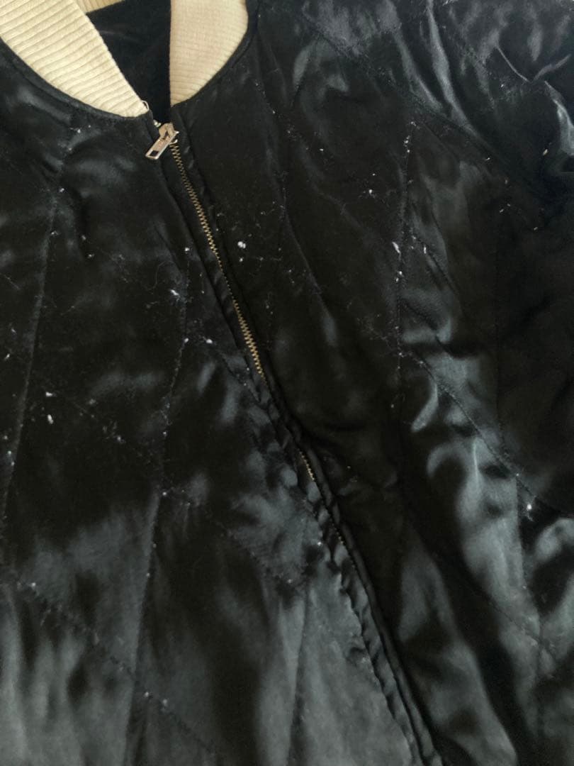 Script 花旅楽団 スクリプト　別珍　龍　和柄　刺繍　スカジャン　2面