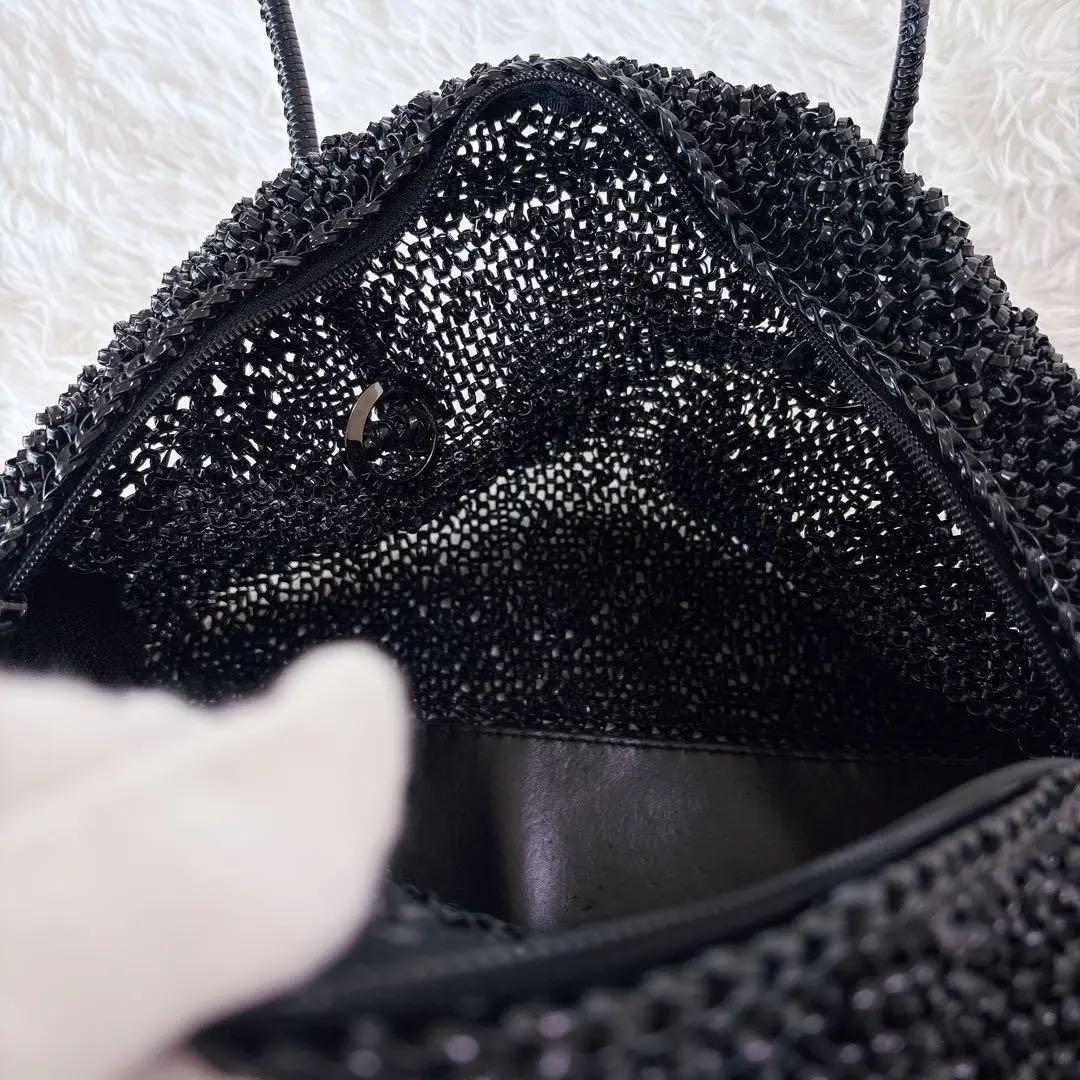 アンテプリマ　スカル　ドクロ　ワイヤーバッグ　ブラック　ユニセックス　個性的