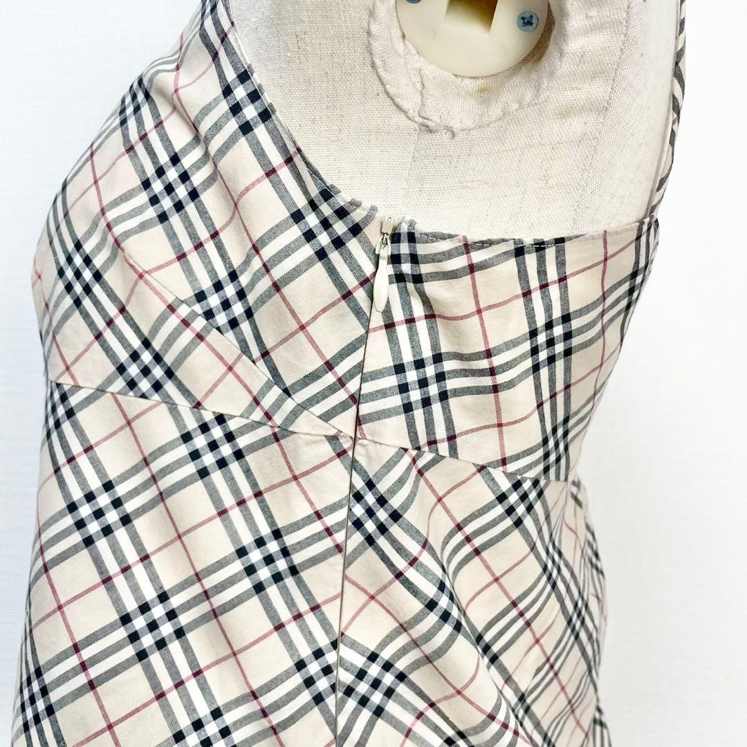 y2k❤️ BURBERRY BLUE LABEL ノバチェック キャミチュニック
